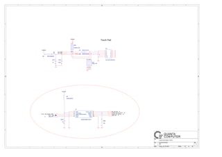 1
1
2
2
3
3
4
4
5
5
6
6
7
7
8
8
A A
B B
C C
D D
Touch Pad
DM1 1A
TOUCH PAD & BULE TOOTH
27 46Friday, July 18, 2003
Title
Size Document Number Rev
Date: Sheet of
QUANTA
COM PUTER
TPVCC
+5VRUN
+5VRUN
+3VSUS
CP1
8P4C-10P
1
3
5
78
6
4
2
C142
.047U
12
C571
.1U
12
L19 BLM11A121S
JP1
FX6-12S-0.8SV(23)
1
3
5
7
9
2
4
6
8
10
1112
L20 BLM11A121S
RP6
4P2R-S-10K
2
4
1
3
L40 BK2125HS220
1 2
L49
BLM21A601S
R494
10K
12
C835
.1U
12
T209PAD
J5
BM10B-SRSS-10P-R
1
4
6
2
8
9 10
7
5
3
GND
COEX2
COEX1
Activity LED
USB-
USB+ GND
RSVD
Radio Enable/Disable#
3.3V(Logic)
DAT_SM223
CLK_SM223
HW_RADIO_DIS#21,23
BT_LED_EN 21
COEX2_WLAN_ACTIV 21
COEX1_BT_ACTIVE 21
USB_VD1- 8
USB_VD1+8
 