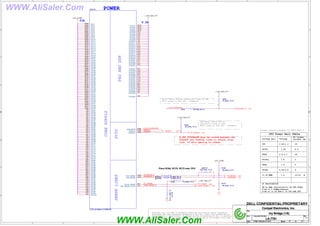 WWW.AliSaler.Com
5
5
4
4
3
3
2
2
1
1
D D
C C
B B
A A
VCCSENSE_R
VSSSENSE_R
H_CPU_SVIDALRT#
VIDSOUT
H_CPU_SVIDALRT#
VIDSCLK
VSSIO_SENSE_R
VTT_SENSE
+VCC_CORE
+VCC_CORE
+1.05V_RUN_VTT
+1.05V_RUN_VTT
+1.05V_RUN_VTT
+1.05V_RUN_VTT
VSSSENSE <51>
VCCSENSE <51>
VIDALERT_N <51>
VIDSCLK <51>
VIDSOUT <51>
VTT_SENSE <49>
VSSIO_SENSE_R <49>
Title
Size Document Number Rev
Date: Sheet of
LA-7781 1.0
Ivy Bridge (1/6)
10 61
Friday, February 24, 2012
Compal Electronics, Inc.
Title
Size Document Number Rev
Date: Sheet of
LA-7781 1.0
Ivy Bridge (1/6)
10 61
Friday, February 24, 2012
Compal Electronics, Inc.
Title
Size Document Number Rev
Date: Sheet of
LA-7781 1.0
Ivy Bridge (1/6)
10 61
Friday, February 24, 2012
Compal Electronics, Inc.
PROPRIETARY NOTE: THIS SHEET OF ENGINEERING DRAWING AND SPECIFICATIONS CONTAINS CONFIDENTIAL
TRADE SECRET AND OTHER PROPRIETARY INFORMATION OF DELL INC. ("DELL") THIS DOCUMENT MAY NOT
BE TRANSFERRED OR COPIED WITHOUT THE EXPRESS WRITTEN AUTHORIZATION OF DELL. IN ADDITION,
NEITHER THIS SHEET NOR THE INFORMATION IT CONTAINS WAY BE USED BY OR DISCLOSED TO ANY THIRD
PARTY WITHOUT DELL'S EXPRESS WRITTEN CONSENT.
8.5A
CPU Power Rail Table
1.5
0.65-0.9
VCC
VCCIO
VAXG
VCCPLL
VDDQ
VCCSA
Voltage Rail
0.65-1.3
1.05
1.8
53
8.5
26
3
12-16
6
0.0-1.1
Voltage
S0 Iccmax
Current (A)
5A to Mem controller(+1.5V_CPU_VDDQ)
5-6A to 2 DIMMs/channel
2-5A to +1.5V_RUN & +0.75V_DDR_VTT
*
* Description
5
+1.5V_MEM 1.5
Iccmax current changed for PDDG Rev0.7
Note: Place the PU resistors close to CPU
RC61 close to CPU 300 - 1500mils
CAD Note: Place the PU
resistors close to CPU
RC63 close to CPU 300 - 1500mils
DELL CONFIDENTIAL/PROPRIETARY
Place RC66, RC70, RC75 near CPU
53A
H_CPU_SVIDALRT# must be routed between the
VIDSOUT and VIDSCLK lines to reduce cross
talk. 18 mils spacing to others.
RC66
100_0402_1%~D
RC66
100_0402_1%~D
1
2
RC61 43_0402_5%~D
RC61 43_0402_5%~D
1 2
RC133
10_0402_1%~D
RC133
10_0402_1%~D
1
2
RC98 10_0402_1%~D
RC98 10_0402_1%~D
1
2
POWER
CORE
SUPPLY
PEG
AND
DDR
SENSE
LINES
SVID
JCPU1F
TYCO_2013620-3_IVYBRIDGE
POWER
CORE
SUPPLY
PEG
AND
DDR
SENSE
LINES
SVID
JCPU1F
TYCO_2013620-3_IVYBRIDGE
VCC_SENSE AJ35
VSS_SENSE AJ34
VIDALERT# AJ29
VIDSCLK AJ30
VIDSOUT AJ28
VSS_SENSE_VCCIO A10
VCC1
AG35
VCC2
AG34
VCC3
AG33
VCC4
AG32
VCC5
AG31
VCC6
AG30
VCC7
AG29
VCC8
AG28
VCC9
AG27
VCC10
AG26
VCC11
AF35
VCC12
AF34
VCC13
AF33
VCC14
AF32
VCC15
AF31
VCC16
AF30
VCC17
AF29
VCC18
AF28
VCC19
AF27
VCC20
AF26
VCC21
AD35
VCC22
AD34
VCC23
AD33
VCC24
AD32
VCC25
AD31
VCC26
AD30
VCC27
AD29
VCC28
AD28
VCC29
AD27
VCC30
AD26
VCC31
AC35
VCC32
AC34
VCC33
AC33
VCC34
AC32
VCC35
AC31
VCC36
AC30
VCC37
AC29
VCC38
AC28
VCC39
AC27
VCC40
AC26
VCC41
AA35
VCC42
AA34
VCC43
AA33
VCC44
AA32
VCC45
AA31
VCC46
AA30
VCC47
AA29
VCC48
AA28
VCC49
AA27
VCC50
AA26
VCC51
Y35
VCC52
Y34
VCC53
Y33
VCC54
Y32
VCC55
Y31
VCC56
Y30
VCC57
Y29
VCC58
Y28
VCC59
Y27
VCC60
Y26
VCC61
V35
VCC62
V34
VCC63
V33
VCC64
V32
VCC65
V31
VCC66
V30
VCC67
V29
VCC68
V28
VCC69
V27
VCC70
V26
VCC71
U35
VCC72
U34
VCC73
U33
VCC74
U32
VCC75
U31
VCC76
U30
VCC77
U29
VCC78
U28
VCC79
U27
VCC80
U26
VCC81
R35
VCC82
R34
VCC83
R33
VCC84
R32
VCC85
R31
VCC86
R30
VCC87
R29
VCC88
R28
VCC89
R27
VCC90
R26
VCC91
P35
VCC92
P34
VCC93
P33
VCC94
P32
VCC95
P31
VCC96
P30
VCC97
P29
VCC98
P28
VCC99
P27
VCC100
P26
VCCIO1
AH13
VCCIO12
J11
VCCIO18
G12
VCCIO19
F14
VCCIO20
F13
VCCIO21
F12
VCCIO22
F11
VCCIO23
E14
VCCIO24
E12
VCCIO2
AH10
VCCIO3
AG10
VCCIO4
AC10
VCCIO5
Y10
VCCIO6
U10
VCCIO7
P10
VCCIO8
L10
VCCIO9
J14
VCCIO10
J13
VCCIO11
J12
VCCIO13
H14
VCCIO14
H12
VCCIO15
H11
VCCIO16
G14
VCCIO17
G13
VCCIO25
E11
VCCIO32
C12
VCCIO33
C11
VCCIO34
B14
VCCIO35
B12
VCCIO36
A14
VCCIO37
A13
VCCIO38
A12
VCCIO39
A11
VCCIO26
D14
VCCIO27
D13
VCCIO28
D12
VCCIO29
D11
VCCIO30
C14
VCCIO31
C13
VCCIO_SENSE
B10
VCCIO40
J23
RC70
100_0402_1%~D
RC70
100_0402_1%~D
1
2
RC68 0_0402_5%~D
@ RC68 0_0402_5%~D
@
1 2
RC63
130_0402_1%~D
RC63
130_0402_1%~D
1
2
RC60
75_0402_1%~D
RC60
75_0402_1%~D
1
2
RC67 0_0402_5%~D
@ RC67 0_0402_5%~D
@
1 2
RC75
100_0402_1%~D
@RC75
100_0402_1%~D
@
1 2
WWW.AliSaler.Com
 