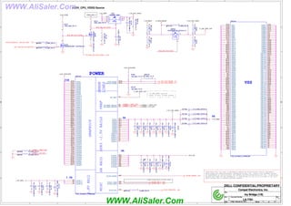 WWW.AliSaler.Com
5
5
4
4
3
3
2
2
1
1
D D
C C
B B
A A
+DIMM0_1_VREF_CPU
+DIMM0_1_CA_CPU
+DIMM0_1_CA_CPU
+DIMM0_1_VREF_CPU
RUN_ON_CPU1.5VS3#
RUN_ON_CPU1.5VS3
RUN_ON_CPU1.5VS3
+1.5V_MEM +1.5V_CPU_VDDQ
+3.3V_ALW2
+VCC_GFXCORE
+1.8V_RUN
+1.5V_CPU_VDDQ
+V_SM_VREF_CNT
+VCC_SA
+DIMM0_1_VREF_CPU
+DIMM0_1_CA_CPU
+V_DDR_SMREF
+V_SM_VREF_CNT
+1.5V_MEM
+PWR_SRC_S
+1.5V_CPU_VDDQ
+VCC_GFXCORE
+1.5V_MEM
CPU1.5V_S3_GATE
<40>
RUN_ON_CPU1.5VS3# <7,42>
VCC_AXG_SENSE <51>
VSS_AXG_SENSE <51>
VCCSA_SENSE <50>
VCCSA_VID_1 <50>
VCCSA_VID_0 <50>
VCCP_PWRCTRL <49>
SIO_SLP_S3#
<16,27,35,39,42,47>
Title
Size Document Number Rev
Date: Sheet of
LA-7781
1.0
Ivy Bridge (1/6)
11 61
Friday, February 24, 2012
Compal Electronics, Inc.
Title
Size Document Number Rev
Date: Sheet of
LA-7781
1.0
Ivy Bridge (1/6)
11 61
Friday, February 24, 2012
Compal Electronics, Inc.
Title
Size Document Number Rev
Date: Sheet of
LA-7781
1.0
Ivy Bridge (1/6)
11 61
Friday, February 24, 2012
Compal Electronics, Inc.
DELL CONFIDENTIAL/PROPRIETARY
PROPRIETARY NOTE: THIS SHEET OF ENGINEERING DRAWING AND SPECIFICATIONS CONTAINS CONFIDENTIAL
TRADE SECRET AND OTHER PROPRIETARY INFORMATION OF DELL INC. ("DELL") THIS DOCUMENT MAY NOT
BE TRANSFERRED OR COPIED WITHOUT THE EXPRESS WRITTEN AUTHORIZATION OF DELL. IN ADDITION,
NEITHER THIS SHEET NOR THE INFORMATION IT CONTAINS WAY BE USED BY OR DISCLOSED TO ANY THIRD
PARTY WITHOUT DELL'S EXPRESS WRITTEN CONSENT.
+1.5V_CPU_VDDQ Source
33A
5A
1.5A
6A
+V_SM_VREF should
have 10 mil trace width
added VCCSA_VID_0 to Power page
6A
RC79 0_0402_5%~D
@RC79 0_0402_5%~D
@
1 2
CC164
10U_0603_6.3V6M~D
CC164
10U_0603_6.3V6M~D
1
2
RC100
100_0402_1%~D
RC100
100_0402_1%~D
1
2
CC170
10U_0603_6.3V6M~D
CC170
10U_0603_6.3V6M~D
1
2
QC3
AO4304L_SO8
QC3
AO4304L_SO8
6
2
4
1
3
5
7
8
RC143
1M_0402_5%~D
RC143
1M_0402_5%~D
1
2
CC162
10U_0603_6.3V6M~D
CC162
10U_0603_6.3V6M~D
1
2
POWER
GRAPHICS
DDR3
-1.5V
RAILS
SENSE
LINES
1.8V
RAIL
SA
RAIL
VREF
MISC
JCPU1G
TYCO_2013620-3_IVYBRIDGE
POWER
GRAPHICS
DDR3
-1.5V
RAILS
SENSE
LINES
1.8V
RAIL
SA
RAIL
VREF
MISC
JCPU1G
TYCO_2013620-3_IVYBRIDGE
SM_VREF AL1
VSSAXG_SENSE AK34
VAXG_SENSE AK35
VAXG1
AT24
VAXG2
AT23
VAXG3
AT21
VAXG4
AT20
VAXG5
AT18
VAXG6
AT17
VAXG7
AR24
VAXG8
AR23
VAXG9
AR21
VAXG10
AR20
VAXG11
AR18
VAXG12
AR17
VAXG13
AP24
VAXG14
AP23
VAXG15
AP21
VAXG16
AP20
VAXG17
AP18
VAXG18
AP17
VAXG19
AN24
VAXG20
AN23
VAXG21
AN21
VAXG22
AN20
VAXG23
AN18
VAXG24
AN17
VAXG25
AM24
VAXG26
AM23
VAXG27
AM21
VAXG28
AM20
VAXG29
AM18
VAXG30
AM17
VAXG31
AL24
VAXG32
AL23
VAXG33
AL21
VAXG34
AL20
VAXG35
AL18
VAXG36
AL17
VAXG37
AK24
VAXG38
AK23
VAXG39
AK21
VAXG40
AK20
VAXG41
AK18
VAXG42
AK17
VAXG43
AJ24
VAXG44
AJ23
VAXG45
AJ21
VAXG46
AJ20
VAXG47
AJ18
VAXG48
AJ17
VAXG49
AH24
VAXG50
AH23
VAXG51
AH21
VAXG52
AH20
VAXG53
AH18
VAXG54
AH17
VDDQ11
U4
VDDQ12
U1
VDDQ13
P7
VDDQ14
P4
VDDQ15
P1
VDDQ1
AF7
VDDQ2
AF4
VDDQ3
AF1
VDDQ4
AC7
VDDQ5
AC4
VDDQ6
AC1
VDDQ7
Y7
VDDQ8
Y4
VDDQ9
Y1
VDDQ10
U7
VCCPLL1
B6
VCCPLL2
A6
VCCSA1
M27
VCCSA2
M26
VCCSA3
L26
VCCSA4
J26
VCCSA5
J25
VCCSA6
J24
VCCSA7
H26
VCCSA8
H25
VCCSA_SENSE
H23
VCCSA_VID[1]
C24
VCCPLL3
A2
VCCSA_VID[0]
C22
SA_DIMM_VREFDQ
B4
SB_DIMM_VREFDQ
D1
VCCIO_SEL
A19
CC168
10U_0603_6.3V6M~D
@
CC168
10U_0603_6.3V6M~D
@
1
2
RC76
100_0402_1%~D
@RC76
100_0402_1%~D
@
1 2
+
CC176
330U_D2_2.5VM_R6M~D
+
CC176
330U_D2_2.5VM_R6M~D
1
2
RC74
100K_0402_5%~D
RC74
100K_0402_5%~D
1
2
+
CC167
330U_D2_2VM_R6M~D
+
CC167
330U_D2_2VM_R6M~D
1
2
RC73
20K_0402_5%~D
@
RC73
20K_0402_5%~D
@
1
2
QC4B
DMN66D0LDW-7_SOT363-6~D
QC4B
DMN66D0LDW-7_SOT363-6~D
3
5
4
RC81
1K_0402_1%~D
@
RC81
1K_0402_1%~D
@
1
2
RC78
1K_0402_1%~D
RC78
1K_0402_1%~D
1
2
VSS
JCPU1H
TYCO_2013620-3_IVYBRIDGE
VSS
JCPU1H
TYCO_2013620-3_IVYBRIDGE
VSS1
AT35
VSS2
AT32
VSS3
AT29
VSS4
AT27
VSS5
AT25
VSS6
AT22
VSS7
AT19
VSS8
AT16
VSS9
AT13
VSS10
AT10
VSS11
AT7
VSS12
AT4
VSS13
AT3
VSS14
AR25
VSS15
AR22
VSS16
AR19
VSS17
AR16
VSS18
AR13
VSS19
AR10
VSS20
AR7
VSS21
AR4
VSS22
AR2
VSS23
AP34
VSS24
AP31
VSS25
AP28
VSS26
AP25
VSS27
AP22
VSS28
AP19
VSS29
AP16
VSS30
AP13
VSS31
AP10
VSS32
AP7
VSS33
AP4
VSS34
AP1
VSS35
AN30
VSS36
AN27
VSS37
AN25
VSS38
AN22
VSS39
AN19
VSS40
AN16
VSS41
AN13
VSS42
AN10
VSS43
AN7
VSS44
AN4
VSS45
AM29
VSS46
AM25
VSS47
AM22
VSS48
AM19
VSS49
AM16
VSS50
AM13
VSS51
AM10
VSS52
AM7
VSS53
AM4
VSS54
AM3
VSS55
AM2
VSS56
AM1
VSS57
AL34
VSS58
AL31
VSS59
AL28
VSS60
AL25
VSS61
AL22
VSS62
AL19
VSS63
AL16
VSS64
AL13
VSS65
AL10
VSS66
AL7
VSS67
AL4
VSS68
AL2
VSS69
AK33
VSS70
AK30
VSS71
AK27
VSS72
AK25
VSS73
AK22
VSS74
AK19
VSS75
AK16
VSS76
AK13
VSS77
AK10
VSS78
AK7
VSS79
AK4
VSS80
AJ25
VSS81 AJ22
VSS82
AJ19
VSS83 AJ16
VSS84 AJ13
VSS85 AJ10
VSS86 AJ7
VSS87 AJ4
VSS88 AJ3
VSS89 AJ2
VSS90 AJ1
VSS91 AH35
VSS92 AH34
VSS93 AH32
VSS94 AH30
VSS95 AH29
VSS96 AH28
VSS98 AH25
VSS99 AH22
VSS100 AH19
VSS101 AH16
VSS102 AH7
VSS103 AH4
VSS104 AG9
VSS105 AG8
VSS106 AG4
VSS107 AF6
VSS108 AF5
VSS109 AF3
VSS110 AF2
VSS111 AE35
VSS112 AE34
VSS113 AE33
VSS114 AE32
VSS115 AE31
VSS116 AE30
VSS117 AE29
VSS118 AE28
VSS119 AE27
VSS120 AE26
VSS121 AE9
VSS122 AD7
VSS123 AC9
VSS124 AC8
VSS125 AC6
VSS126 AC5
VSS127 AC3
VSS128 AC2
VSS129 AB35
VSS130 AB34
VSS131 AB33
VSS132 AB32
VSS133 AB31
VSS134 AB30
VSS135 AB29
VSS136 AB28
VSS137 AB27
VSS138 AB26
VSS139 Y9
VSS140 Y8
VSS141 Y6
VSS142 Y5
VSS143 Y3
VSS144 Y2
VSS145 W35
VSS146 W34
VSS147 W33
VSS148 W32
VSS149 W31
VSS150 W30
VSS151 W29
VSS152 W28
VSS153 W27
VSS154 W26
VSS155 U9
VSS156 U8
VSS157 U6
VSS158 U5
VSS159 U3
VSS160 U2
CC178 0.1U_0402_10V7K~D
CC178 0.1U_0402_10V7K~D
1
2
RC96 1K_0402_5%~D
@RC96 1K_0402_5%~D
@
1 2
+
CC172
330U_D2_2VM_R6M~D
+
CC172
330U_D2_2VM_R6M~D
1
2
CC165
10U_0603_6.3V6M~D
CC165
10U_0603_6.3V6M~D
1
2
RC72
330K_0402_5%~D
RC72
330K_0402_5%~D
1
2
CC163
10U_0603_6.3V6M~D
CC163
10U_0603_6.3V6M~D
1
2
RC134 0_0402_5%~D
@RC134 0_0402_5%~D
@
1 2
CC175
1U_0402_6.3V6K~D
CC175
1U_0402_6.3V6K~D
1
2
CC136
0.022U_0402_25V7K~D
CC136
0.022U_0402_25V7K~D
1
2
RC82 0_0402_5%~D
@RC82 0_0402_5%~D
@
1 2
CC161
10U_0603_6.3V6M~D
CC161
10U_0603_6.3V6M~D
1
2
CC135
10U_0603_6.3V6M~D
CC135
10U_0603_6.3V6M~D
1
2
CC150 0.1U_0402_10V7K~D
CC150 0.1U_0402_10V7K~D
1
2
CC169
10U_0603_6.3V6M~D
CC169
10U_0603_6.3V6M~D
1
2
CC171
10U_0603_6.3V6M~D
CC171
10U_0603_6.3V6M~D
1
2
QC4A
DMN66D0LDW-7_SOT363-6~D
QC4A
DMN66D0LDW-7_SOT363-6~D
6
1
2
CC174
1U_0402_6.3V6K~D
CC174
1U_0402_6.3V6K~D
1
2
QC5
NTR4503NT1G_SOT23-3~D
@QC5
NTR4503NT1G_SOT23-3~D
@
1
2
3
CC173
10U_0603_6.3V6M~D
CC173
10U_0603_6.3V6M~D
1
2
RC80
1K_0402_1%~D
@
RC80
1K_0402_1%~D
@
1
2
RC99
100_0402_1%~D
RC99
100_0402_1%~D
1
2
RC140 0_0402_5%~D
@RC140 0_0402_5%~D
@
1 2
RC84
1K_0402_1%~D
RC84
1K_0402_1%~D
1
2
CC149 0.1U_0402_10V7K~D
CC149 0.1U_0402_10V7K~D
1
2
CC179 0.1U_0402_10V7K~D
CC179 0.1U_0402_10V7K~D
1
2
CC166
10U_0603_6.3V6M~D
CC166
10U_0603_6.3V6M~D
1
2
RC97 1K_0402_5%~D
@RC97 1K_0402_5%~D
@
1 2
WWW.AliSaler.Com
 