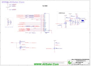 WWW.AliSaler.Com
5
5
4
4
3
3
2
2
1
1
D D
C C
B B
A A
MODC_EN#
SATA_ODD_PRX_DTX_N1
SATA_ODD_PTX_DRX_N1
SATA_ODD_PTX_DRX_P1
SATA_ODD_PRX_DTX_P1
PCIE_WAKE#
EMBCLK_REQ#
BAY_SMBDAT
BAY_SMBCLK
PLTRST_EMB#
MOD_MD
ZODD_WAKE#
MOD_MD
MODC_EN#
ZODD_WAKE#
USB30_SMI#
MOD_MD
USB30_EN
MOD_SATA_PCIE#_DET
USB30_EN
USB30_SMI#
PCIE_PTX_EMBRX_P4_C
PCIE_PTX_EMBRX_N4_C
MOD_EN
+5V_ALW
+3.3V_ALW2
+5V_MOD +5V_RUN
+5V_MOD
+3.3V_ALW
+3.3V_ALW
+5V_MOD
+5V_MOD
+3.3V_ALW
+3.3V_ALW_PCH
+PWR_SRC_S
MODC_EN
<39>
PCIE_PRX_EMBTX_P4
<15>
EMBCLK_REQ#
<15>
PLTRST_EMB#
<17>
SATA_ODD_PRX_DTX_P1_C
<14>
SATA_ODD_PRX_DTX_N1_C
<14>
SATA_ODD_PTX_DRX_P1_C
<14>
MOD_SATA_PCIE#_DET
<39>
SATA_ODD_PTX_DRX_N1_C
<14>
PCIE_WAKE#
<34,35,40>
BAY_SMBDAT
<40,44>
BAY_SMBCLK
<40,44>
CLK_PCIE_EMB
<15>
CLK_PCIE_EMB#
<15>
PCIE_PRX_EMBTX_N4
<15>
DEVICE_DET#
<40>
ZODD_WAKE# <39>
USB30_SMI# <14>
PCIE_PTX_EMBRX_P4
<15>
PCIE_PTX_EMBRX_N4
<15>
Title
Size Document Number Rev
Date: Sheet of
LA-7781
1.0
ODD CONNECTOR
28 61
Friday, February 24, 2012
Compal Electronics, Inc.
Title
Size Document Number Rev
Date: Sheet of
LA-7781
1.0
ODD CONNECTOR
28 61
Friday, February 24, 2012
Compal Electronics, Inc.
Title
Size Document Number Rev
Date: Sheet of
LA-7781 1.0
ODD CONNECTOR
28 61
Friday, February 24, 2012
Compal Electronics, Inc.
PROPRIETARY NOTE: THIS SHEET OF ENGINEERING DRAWING AND SPECIFICATIONS CONTAINS CONFIDENTIAL
TRADE SECRET AND OTHER PROPRIETARY INFORMATION OF DELL INC. ("DELL") THIS DOCUMENT MAY NOT
BE TRANSFERRED OR COPIED WITHOUT THE EXPRESS WRITTEN AUTHORIZATION OF DELL. IN ADDITION,
NEITHER THIS SHEET NOR THE INFORMATION IT CONTAINS WAY BE USED BY OR DISCLOSED TO ANY THIRD
PARTY WITHOUT DELL'S EXPRESS WRITTEN CONSENT.
DELL CONFIDENTIAL/PROPRIETARY
2
+5VMOD Source
For ODD
Pleace near ODD CONN
R511
100K_0402_5%~D
R511
100K_0402_5%~D
1
2
C408
0.1U_0402_10V7K~D C408
0.1U_0402_10V7K~D 1
2
Q31A
DMN66D0LDW-7_SOT363-6~D
Q31A
DMN66D0LDW-7_SOT363-6~D
6
1
2
C405 0.01U_0402_16V7K~D
C405 0.01U_0402_16V7K~D
1
2
10U_0805_10V6K~D
C401
10U_0805_10V6K~D
C401
1
2
G
D
S
Q76
SSM3K7002FU_SC70-3~D
G
D
S
Q76
SSM3K7002FU_SC70-3~D
2
1
3
R507
470K_0402_5%~D
R507
470K_0402_5%~D
1
2
R512
100K_0402_5%~D
R512
100K_0402_5%~D
1
2
C397
1000P_0402_50V7K~D
C397
1000P_0402_50V7K~D
1
2
R514 100K_0402_5%~D
R514 100K_0402_5%~D
1 2
C404 0.01U_0402_16V7K~D
C404 0.01U_0402_16V7K~D
1
2
PJP4
JUMP_43X79
@PJP4
JUMP_43X79
@
1
1 2 2
C407 0.01U_0402_16V7K~D
C407 0.01U_0402_16V7K~D
1
2
R515
100K_0402_5%~D
R515
100K_0402_5%~D
1
2
S
G
D
Q30
SI3456DDV-T1-GE3_TSOP6~D
S
G
D
Q30
SI3456DDV-T1-GE3_TSOP6~D
3
6
2
4
5
1
Q31B
DMN66D0LDW-7_SOT363-6~D
Q31B
DMN66D0LDW-7_SOT363-6~D
3
5
4
R510 10K_0402_5%~D
R510 10K_0402_5%~D
1 2
R517
4.7M_0402_5%~D
R517
4.7M_0402_5%~D
1
2
C398
0.1U_0402_25V6K~D
C398
0.1U_0402_25V6K~D
1
2
C400
0.022U_0402_25V7K~D
C400
0.022U_0402_25V7K~D
1
2
C406 0.01U_0402_16V7K~D
C406 0.01U_0402_16V7K~D
1
2
R509
100K_0402_5%~D
R509
100K_0402_5%~D
1
2
JSATA2
TYCO_2-2129116-3
CONN@
JSATA2
TYCO_2-2129116-3
CONN@
GND
1
A+
2
A-
3
GND
4
B-
5
B+
6
GND
7
DP
8
+5V
9
+5V
10
MD
11
GND
12
GND
13
GND
14
PERX+
22
PERX-
23
GND
24
+5V
25
CLKREQ#
26
WAKE#
27
PERST#
28
SMB_DATA
29
REFCLK+
15
REFCLK-
16
GND
17
PETX+
18
PETX-
19
GND
20
GND
21
SMB_CLK
30
HPD
31
GND1
32
GND2
33
R1183 10K_0402_5%~D
R1183 10K_0402_5%~D
1 2
C409
0.1U_0402_10V7K~D C409
0.1U_0402_10V7K~D 1
2
Q123B
DMN66D0LDW-7_SOT363-6~D
Q123B
DMN66D0LDW-7_SOT363-6~D
3
5
4
Q123A
DMN66D0LDW-7_SOT363-6~D
Q123A
DMN66D0LDW-7_SOT363-6~D
6
1
2
R513 10K_0402_5%~D
R513 10K_0402_5%~D
1 2
WWW.AliSaler.Com
 