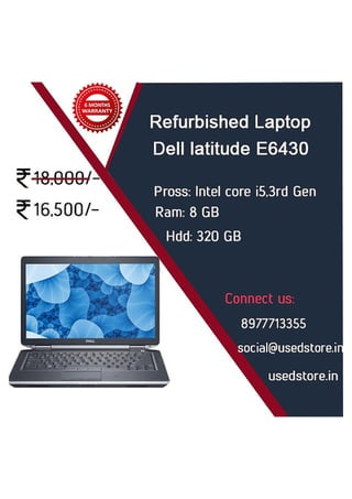 Refurbished Dell Latitude E6430 Laptop