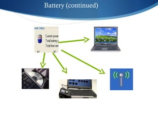 Battery (continued) 