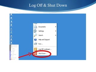 Log Off & Shut Down 
