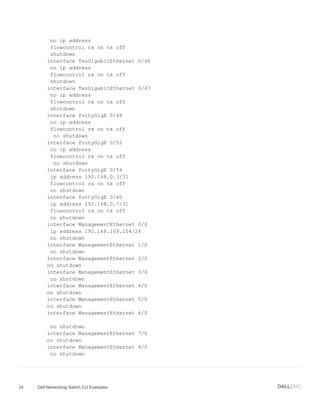 Dell Networking Switch Configuration Examples | PDF