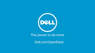 Dell.com/OpenStack

 