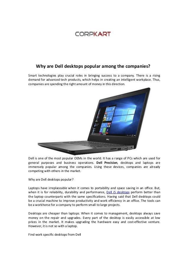 Dell Precision Corpkart Com Blog 31st May 2019