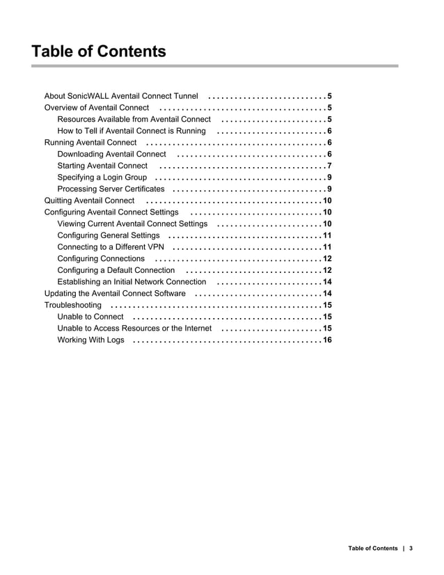 Dell sonicwall aventail_connect_tunnel_client_windows_user_guide PDF