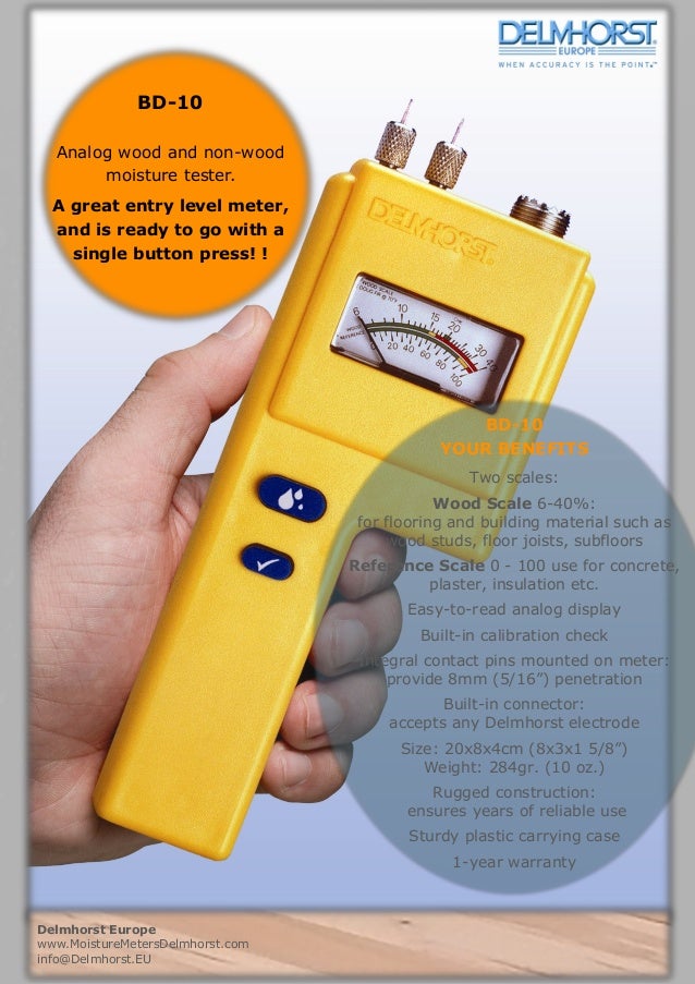 Delmhorst Flooring Moisture Meters