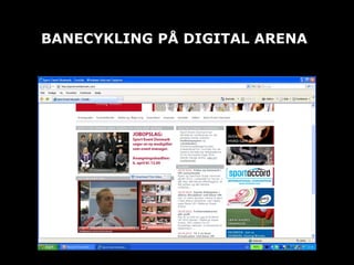 BANECYKLING PÅ DIGITAL ARENA 