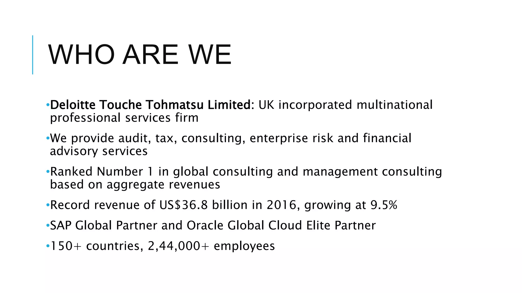 Deloitte bhel rfp | PPTX