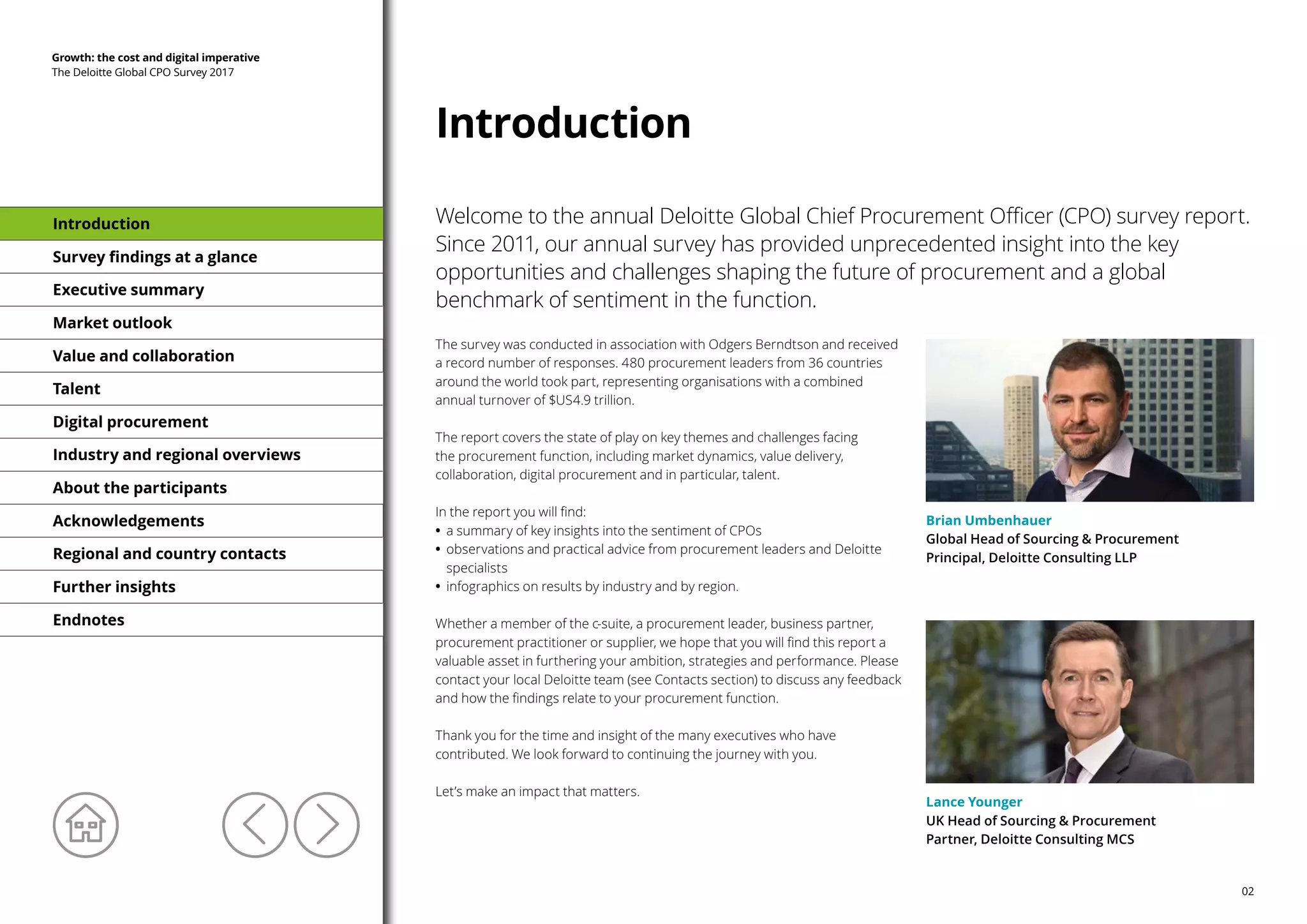 The Deloitte Global Chief Procurement Officer Survey 2017 | PPT