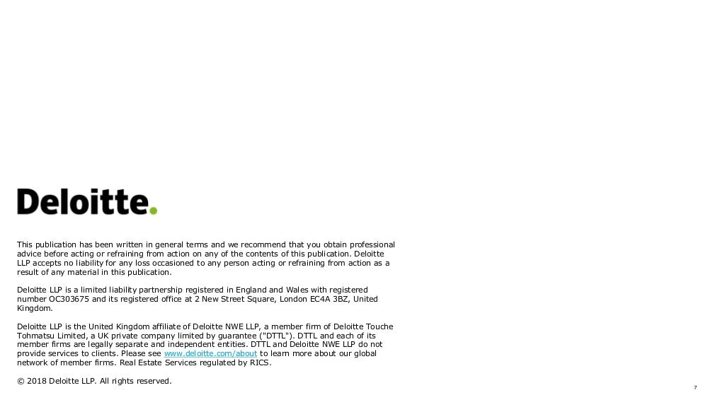 Deloitte UK Leeds Crane Survey 2018