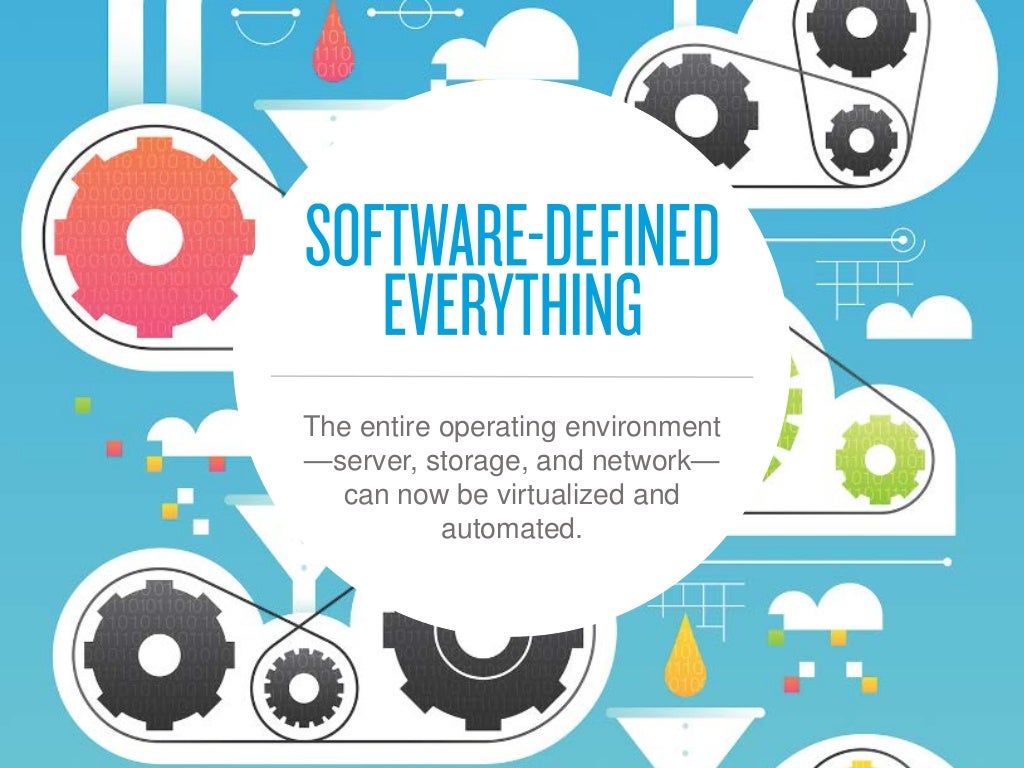 The entire operating environment —server,