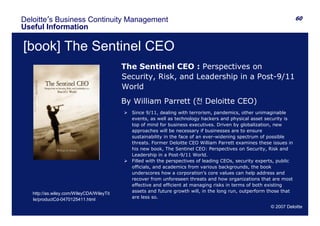 Deloitte Business Continuity Management | PDF