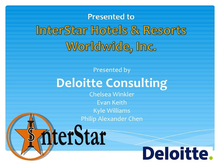 Deloitte Case Competition Presentation