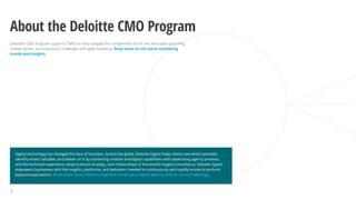 Deloitte digital | Global Marketing Trends 2022 | PDF