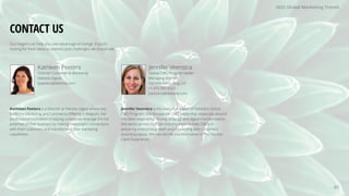Deloitte digital | Global Marketing Trends 2022 | PDF