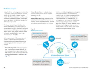 Watson System Deloitte disruption ahead IBM Watson | PDF
