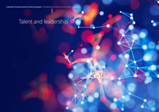 Talent and leadership
Leadership: Driving innovation and delivering impact | The Deloitte Global Chief Procurement Officer Survey 2018
 