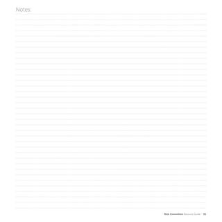 Risk Committee Resource Guide 35
Notes:
 