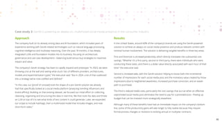 Approach
The company built on its already strong data and AI foundation, which included years of
experience working with GenAI-related technologies such as natural language processing,
cognitive intelligence and multistep reasoning. Over the past 18 months, it has deeply
integrated LLMs and foundation models into its business, focusing on architecture,
governance and use case development—balancing build versus buy strategies to maximize
impact and value.
The company’s GenAI strategy has been to rapidly expand and prototype. “In 2023, we were
throwing a lot at the wall and seeing what stuck: lots of different providers, architectures,
models and experimentation types,” the executive said. “But in 2024, a lot of that coalesced
into a strategy we’ve now codified and defined.”
“In this case, our [proof of concept] took the shape of a pre-GenAI solution we already
had that specifically looked at a social media platform [analyzing trending influencers and
brand affinity]. Building on that existing dataset, we focused our initial effort on collecting,
cleansing, organizing and structuring the data in real time. We then took the data and threw
an LLM on top of it to see what kinds of text content it could generate. Later, we expanded
our scope to include hashtags, then a multimodal model that includes images, and now
short-form video.”
Results
In the United States, around 60% of the company’s brands are using the GenAI-powered
solution to achieve an always-on social media presence and produce relevant content with
minimal human involvement. The solution is delivering tangible benefits in three key areas.
First and foremost is increased productivity, which directly translates into substantial cost
savings. “Whether it’s a first party, second or third party, there were individuals who were
conducting these tasks, and there is a dollar value directly associated with each hour of their
time,” the executive said.
Second is increased sales, with the GenAI solution helping to boost both the incremental
number of impressions for each social media post and the monetary value created by those
impressions (due to heightened awareness, increased purchase conviction, and an easier
path to purchase).
The third is reduced media costs, particularly the cost savings that accrue when an effective
unpromoted social media post eliminates the need to pay for a promoted post—freeing up
budget that can be invested more strategically elsewhere.
Although many of these benefits have had an immediate impact on the company’s bottom
line, some of the productivity gains will take longer to fully realize because they require
formal process changes or revisions to existing annual or multiyear contracts.
Case study 3: GenAI is powering an always-on, multimodal social media presence in the consumer industry
42
 