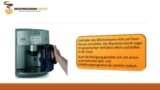 Testbericht zum DeLonghi ESAM 3500-S