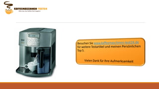 Testbericht zum DeLonghi ESAM 3500-S