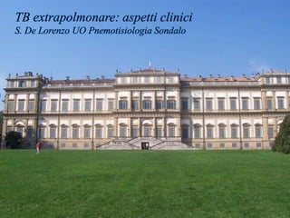 Monza 14-15 Ottobre 2011
      S. De Lorenzo
UO Pneumotisiologia Sondalo
 