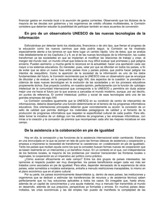 Jacques Delors. La educación encierra un tesoro (informe UNESCO)