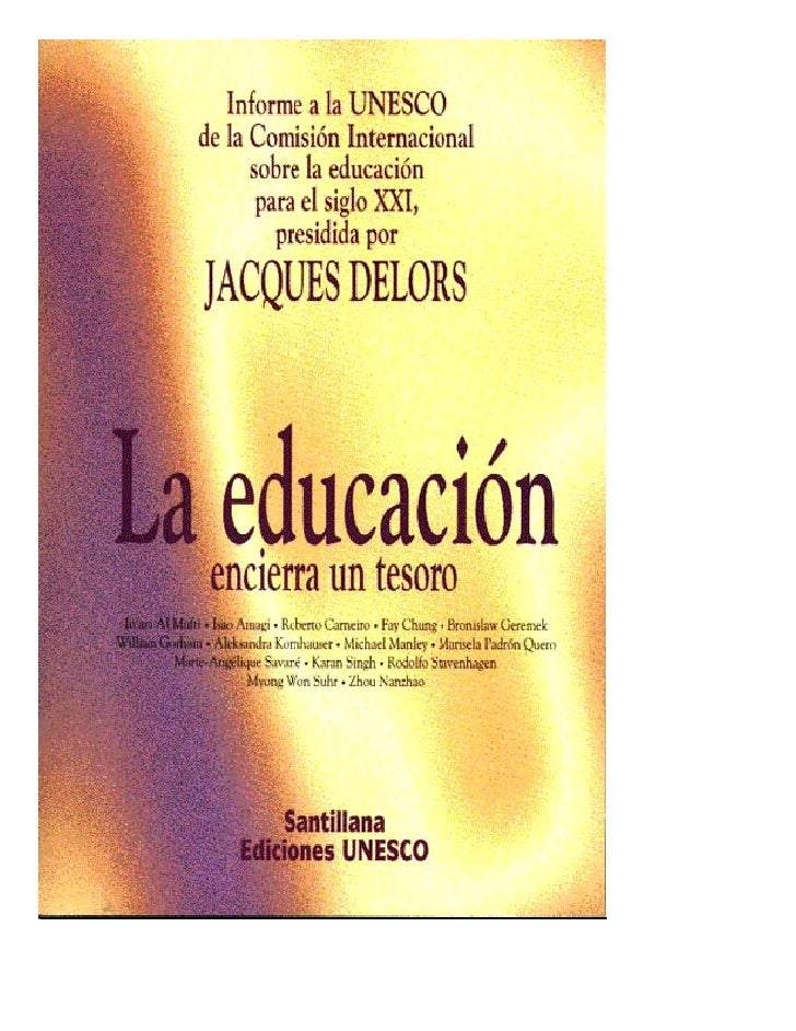 La Educacion Encierra Un Tesoro Libro Completo Libros