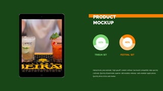 Interactively procrastinate high-payoff content without backward compatible data quickly
cultivate. Quickly disseminate superior deliverables whereas web-enabled applications.
Quickly drive clicks-and-mortar.
PRODUCT
MOCKUP
FESTIVAL SET
40%60%
TRIBUN SET
 