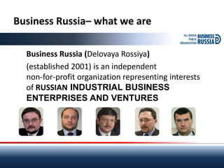 Delovaya rossiya engnlish presentation | PPT