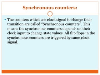 Latch and Counter | PPTX