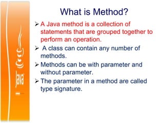 Method Overloading in Java | PPT