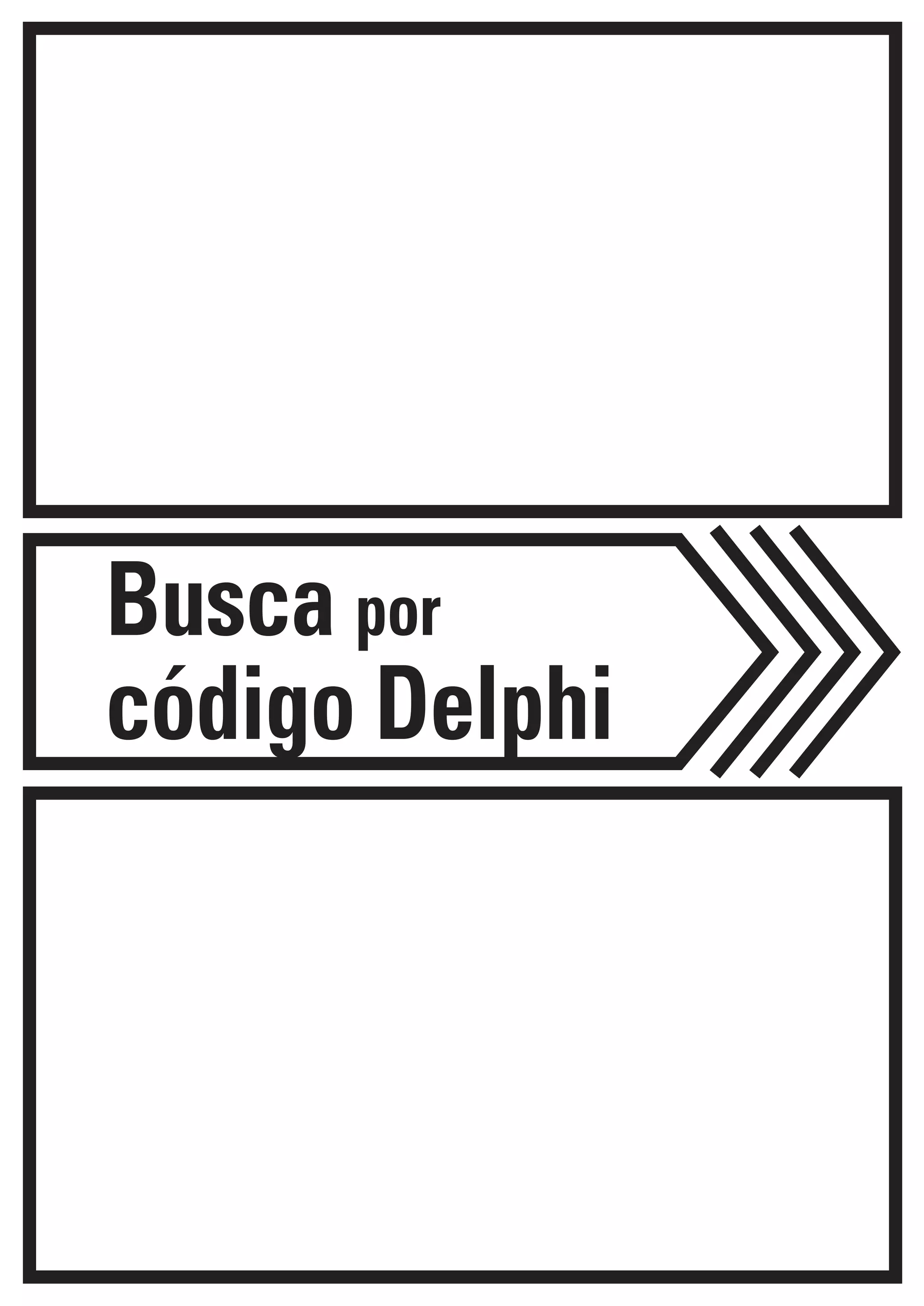 Busca por
código Delphi
 