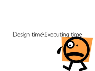 Design timeExecuting time

 