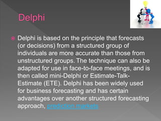 Delphi method ppt | PPTX