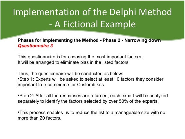 Delphi Method by Amr Ali