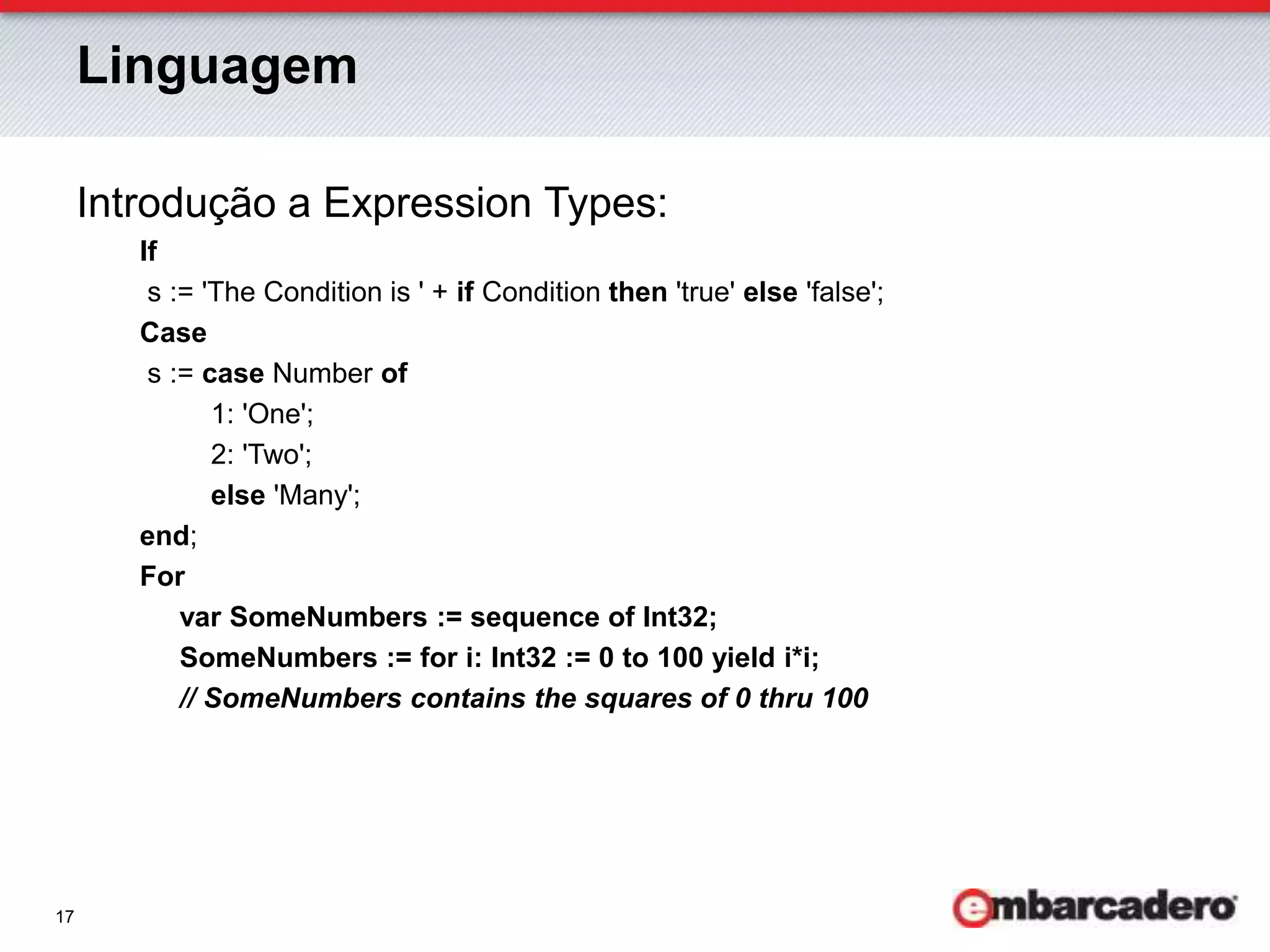 Novidades no Delphi Prism 2011