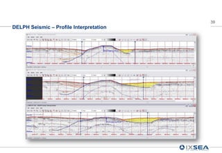 39
DELPH Seismic – Profile Interpretation
 