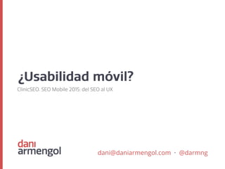 dani@daniarmengol.com · @darmng
 
