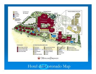 Hotel Del Coronado Map Hotel Del Coronado Slideshow