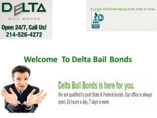 Welcome To Delta Bail Bonds
 