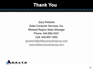 Delta Computer Group 2012 | PPTX