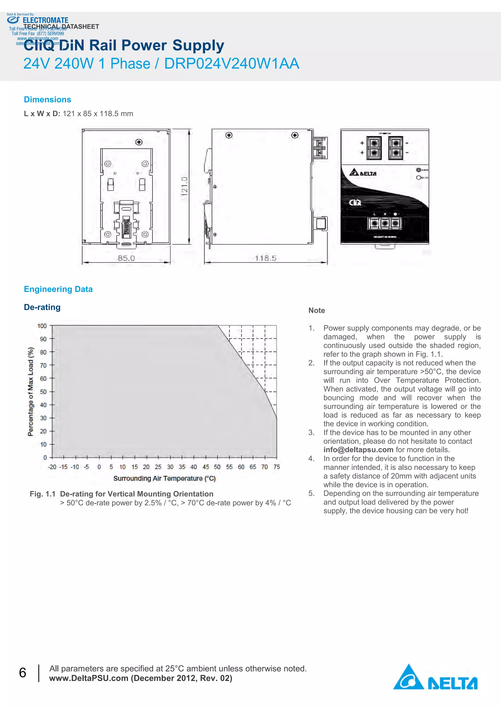 Delta drp024 power_supply_catalog PDF