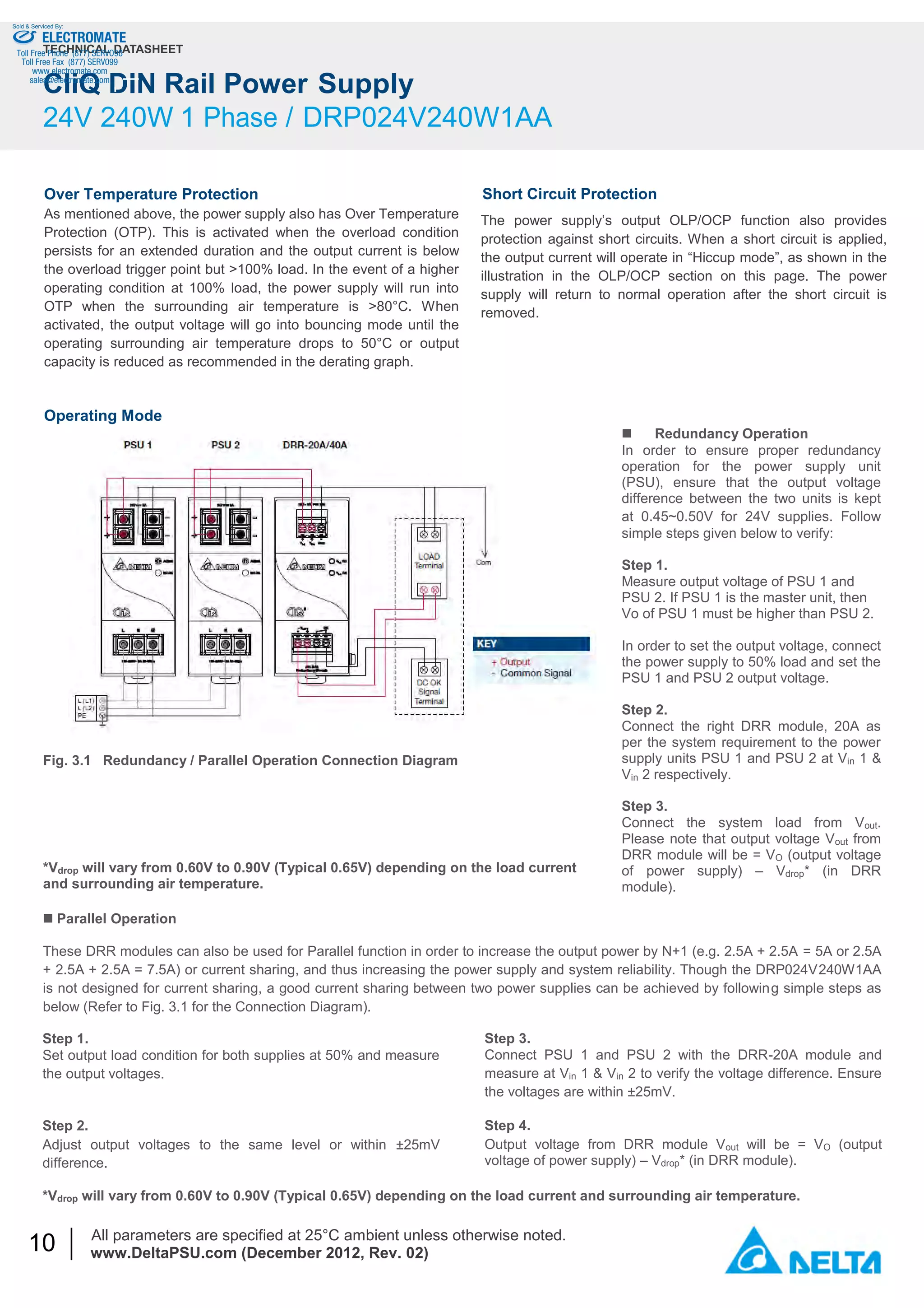 Delta drp024 power_supply_catalog PDF