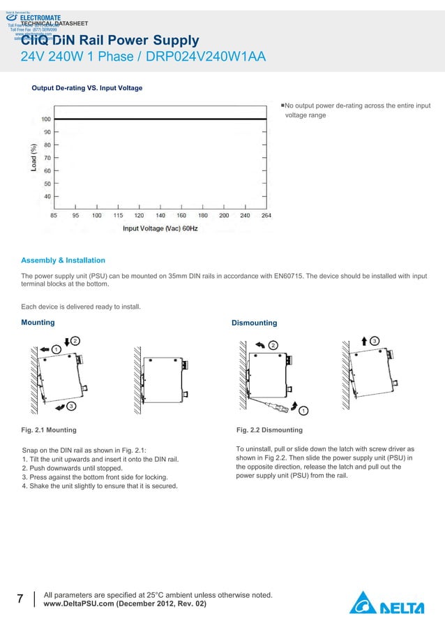 Delta drp024 power_supply_catalog PDF