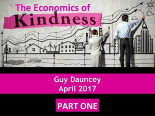 Guy Dauncey
April 2017
PART ONE
 