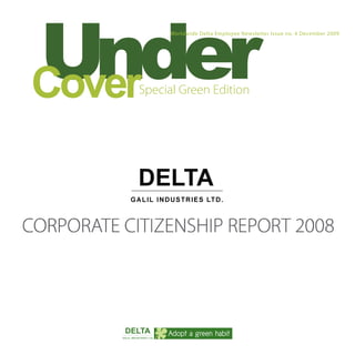 !"#$%
       Worldwide Delta Employee Newsletter Issue no. 4 December 2009




!"#$%
  Special Green Edition
 