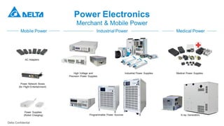 Delta Electronics Group Presentation 2020 | PDF